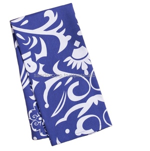 ผ้าขนหนูผ้าฝ้ายผ้าขนหนูชาพิมพ์ลายสำหรับห้องครัวผ้าขนหนูชาผ้าฝ้าย100% ส่งออกในอินเดีย - Product Image 1