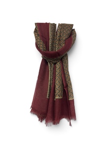 Châle imprimé doux de haute qualité avec bordure, idéal pour les tenues ethniques et élégantes, parfait pour un usage quotidien, au meilleur prix auprès du fournisseur. - Product Image 2