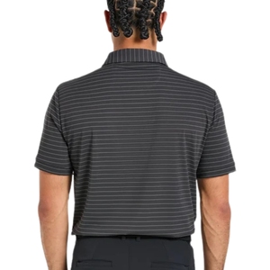 <b>Classic</b> Striped Polo Shirt Men Casual Short Sleeve Polo Top Custom Embroidered Breathable Cotton Blend Golf Tennis Activewear - Product Image 2