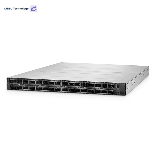 MQM9700-NS2F 64-Port NDR 400G InfiniBand Switch 32 OSFP 51.2Tb/s 1U Managed Data Center Switch for AI HPC