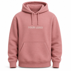 <b>Men's</b> <b>white</b> hooded <b>sweatshirt</b> Regular fit cotton French terry Front logo print hoodie Casual autumn wear for <b>men</b> - Product Image 6