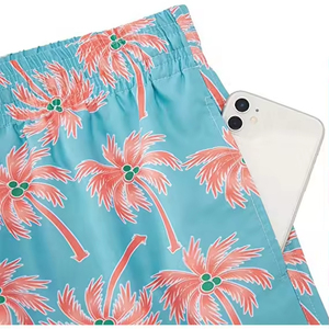 High Street <b>Knee</b> <b>Length</b> Straight Loose <b>Shorts</b> with Custom Logo Summer Lightweight <b>men</b> <b>Shorts</b> - Product Image 2