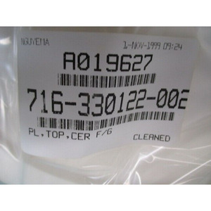LAM 716-330122-002 PL, TOP, CERAMIC F/G, CLEANED - Equipo y piezas de semiconductores Trusted Global Legacy - Product Image 1