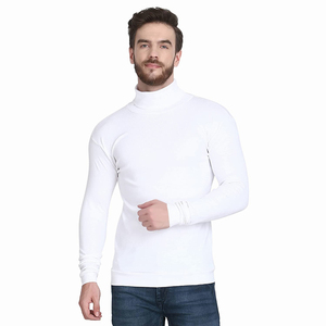 Pull à col roulé OEM, pull à col roulé pour homme en marque privée, pull à col roulé en tricot de haute qualité, pull à col roulé coupe classique - Product Image 1