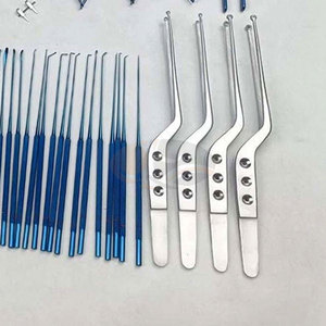 Ensemble d'instruments de micro-dissection neurochirurgicale, manuel, en acier inoxydable, haute qualité, outils de précision pour la neurochirurgie cérébrale - Product Image 2