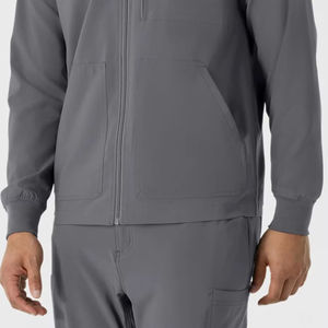 Conjunto de uniforme médico para hombre, blusa de manga larga, oferta, logotipo personalizado, ropa de trabajo de emergencia, chaqueta de enfermero para hombre - Product Image 5