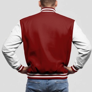 Chaqueta Bomber Personalizada para Hombre, Estilo Béisbol, Impermeable, Transpirable, Resistente al Viento, con Cuello Alto de Lana, Logotipo Frontal, Corte Regular - Product Image 6
