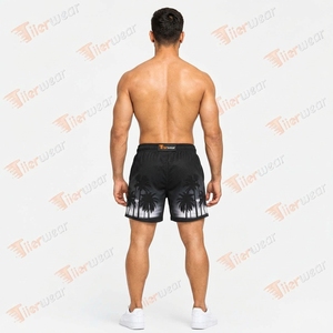 <b>Men</b> Casual Beach Shorts Quick Dry Swim <b>Trunks</b> Lightweight Summer Surf Wear OEM Private Label Manufacturer - Product Image 4
