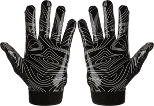 ถุงมือรับบอลอเมริกันฟุตบอล Pro Grip คุณภาพสูง ฝ่ามือเหนียวแน่น สีและโลโก้ปรับแต่งได้ น้ำหนักเบา - Product Image 4
