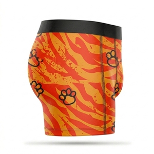 <b>Men's</b> <b>Compression</b> <b>Shorts</b> Mid Waist Breathable Spandex Polyester Casual Sport Underwear - Product Image 4