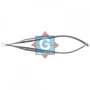 Forceps d'implantation de lentilles ophtalmiques, manuel, en acier inoxydable gris, haute qualité, usage hospitalier - Product Image 3