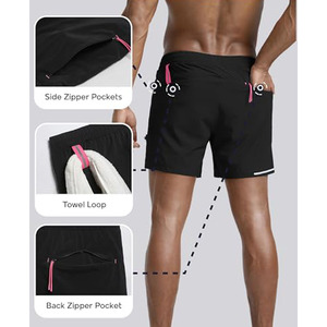Pantalones Cortos Deportivos de Felpa Francesa 100% Algodón de Alta Calidad para Hombre, Logotipo Personalizado, Ropa Casual Urbana, Hip Hop, Unisex - Product Image 4