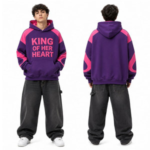 Sudaderas con Capucha Modernas y Elegantes de Manga Larga con Estampado Puff, Transpirables y Cómodas para Hombre, con Logotipo en Relieve - Product Image 2