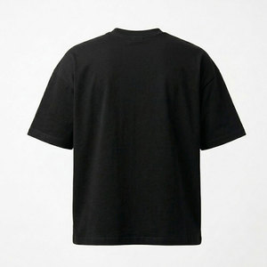 เสื้อยืดคุณภาพสูง ผ้าฝ้ายถัก 100% สไตล์สปอร์ต รับผลิตแบบ OEM แบรนด์ของคุณเอง พิมพ์โลโก้ 3 มิติ แบบนูนโฟม เสื้อแขนสั้นสำหรับผู้ชาย ไซส์ใหญ่พิเศษ - Product Image 5