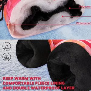 Guantes de Esquí de Cuero Impermeables y Calefactables con Tecnología de Pantalla Táctil para Snowboard y Esquí en Invierno - Diseño Unisex de Dedos Completos - Product Image 2