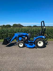 Mini Tractor LS, Máquina Agrícola Compacta para Pequeñas Granjas, Mantenimiento de Propiedades, Jardinería y Trabajo Agrícola Diario - Product Image 4