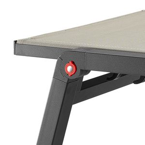 Juego de 2 Sillas Plegables para Tomar el Sol, Capacidad de Peso de 400 Libras, 5 Posiciones Ajustables, Fácil Montaje - Product Image 2