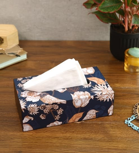 Compre Caja de Papel para Pañuelos de MDF Color Turquesa Peacock |   Pepperfry de Blossom Craft India - Product Image 3