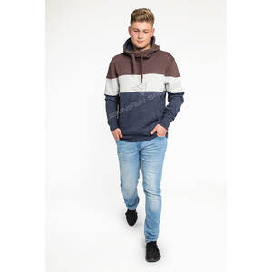 Sweat à capuche à manches longues en coton 100% brodé multicolore de haute qualité, style streetwear automne/hiver, décontracté et respirant - Product Image 2