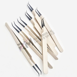 แหนบต่อขนตา RMI Professional Black Plasma Tip สีนู้ด คุณภาพสูง ผลิตจากสแตนเลสสตีล ป้องกันแม่เหล็ก - Product Image 6