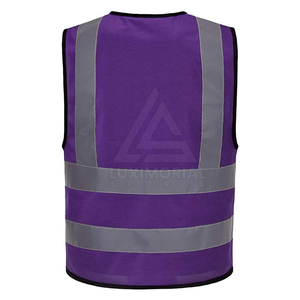 Latest Design High Vis Breathable Safety Vest <b>Light</b> Weight Men's Workwear Best Selling for Online Sale - Product Image 3