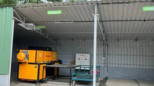 High Grade Scrap Shredder Machine Twin Shaft <b>Waste</b> Shredder Machine 1000-1500 Kg’s/Hr Capacity Dual Shaft Lathe for Industrial - Product Image 4