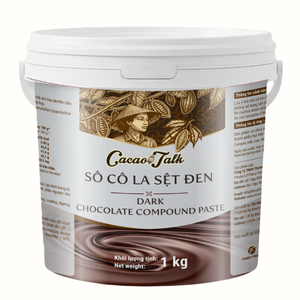 Venta al por Mayor, Fabricación y Venta Minorista OEM/ODM, Pasta Líquida de Chocolate Negro Compuesto HALAL, Ingredientes para Galletas y Repostería, 1KG, Envío Global - Product Image 1