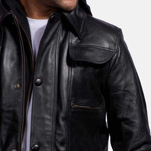 Chaqueta de Cuero Vacuno para Hombre, Premium, PU, Nueva Llegada, Chaqueta de Cuero PU con Estilo, Alta Calidad, Premium - Product Image 6