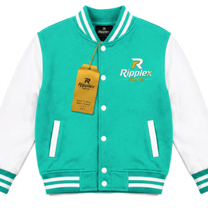 Classic kids varsity <b>jacket</b> Comfortable kids varsity <b>jacket</b> with classic athletic style soft feel and reliable warmth - Product Image 1