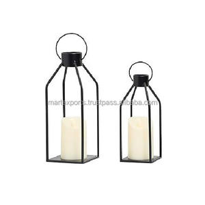 Portavelas de Hierro, Diseño Moderno y Lujoso, Decoración de Alta Calidad para el Hogar, Patio, Jardín, Balcón, Centro de Mesa - Product Image 4