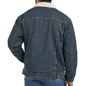Men's Raw Jean Jacket Premium Denim Fabric Classic Casual Outerwear Wholesale Manufacturer Supplier <b>Coat</b> Streetwear Denim Jacket - Product Image 3