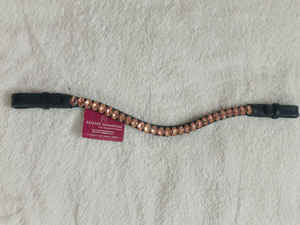 Bride de cheval en cuir véritable Brow bands | bride d'équipement de cheval | Accessoires de cheval en cuir véritable Fabricant - Product Image 5