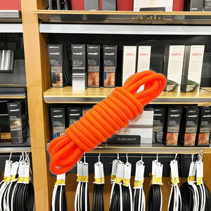 Hot Selling Adjustable Braided High Tenacity Eco-Friendly <b>Water</b> <b>Resistant</b> Custom Color Metal-Drawstring Shoelaces Garment <b>Shoes</b> - Product Image 3