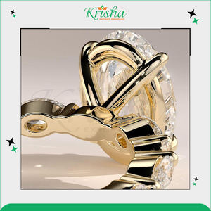 Experiencia Profunda en la Oferta de Anillos de Aniversario de Diamantes 100% Naturales y Cultivados en Laboratorio de Primera Calidad en Color Blanco DEF - Product Image 5