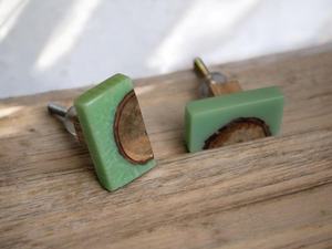 Bouton de meuble décoratif moderne en bois et résine écologique fait main de qualité supérieure pour accessoires de mobilier domestique - Product Image 5