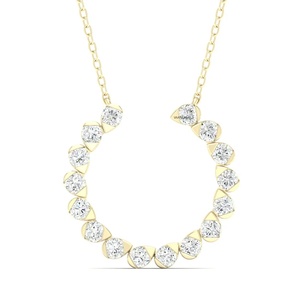 จี้เพชรเลตเตอร์ C แบบขายส่ง ผลิตในห้องปฏิบัติการ ทอง 10K 14K 18K เงิน 925 935  งานสั่งทำพิเศษ ของขวัญวินเทจ เครื่องประดับ - Product Image 1
