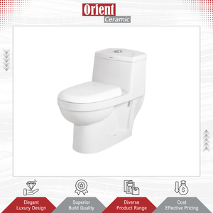 Vente en gros de toilettes en céramique monobloc de luxe, couleur blanche, nouveau design, qualité supérieure, à prix bas - Product Image 3