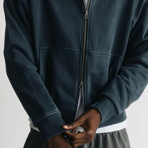 เสื้อฮู้ดดี้ผู้ชายผ้าฝ้ายฟลีซ 100% สำหรับฤดูหนาว ขายดี คุณภาพพรีเมียม สวมใส่สบาย ระบายอากาศได้ดี แห้งเร็ว ปรับแต่งได้ - Product Image 3