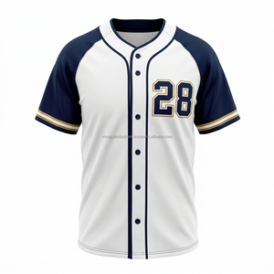 Custom 100% Polyester Lightweight Summer <b>Baseball</b> Shirts Blank Button Down Jersey Streetwear <b>Baseball</b> Jerseys - Product Image 2