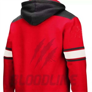 Sweat à capuche de hockey rouge Nebraska Cornhuskers pour homme, manches longues, impression par sublimation, logo sur le devant, fermeture à cordon, qualité supérieure - Product Image 4