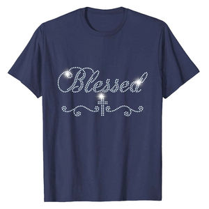 Camisetas con Pedrería para Mujer, Hechas a Medida, para Adultos, a Precio Económico, Estilo Moderno - Product Image 2