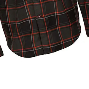 <b>Mens</b> Button Long Sleeve Classic Lumberjack Style <b>Flannel</b> Casual <b>Shirt</b> 100% Cotton Eco-Friendly Breathable Factory Wholesale - Product Image 5