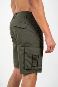 Mens <b>Tactical</b> Cargo <b>Shorts</b> with Multiple Pockets Durable Ripstop Fabric Quick Dry Summer Outdoor Adventure Wear in Khaki - Product Image 4
