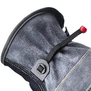 High Quality Cowhide Leather Safety Work <b>Gloves</b> Breathable & Durable Customizable Colors & Sizes - Product Image 3