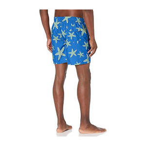 Shorts Deportivos de Verano para Hombre, Secado Rápido, para Playa, con Rayas Finas, 100% Poliéster, Cintura Media, Impermeables - Product Image 2