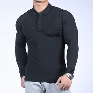 Camisetas Polo para Hombre de Secado Rápido, Manga Larga, para Golf, Rendimiento, Absorción de Humedad, Casual, Entrenamiento - Product Image 1