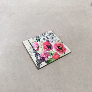 High Quality Eco-Friendly ArtisanVibe Customizable Set 4 Classic Wooden <b>Coasters</b> Stocked Perfect Drink Mats for <b>Beer</b> Tea Coffee - Product Image 5