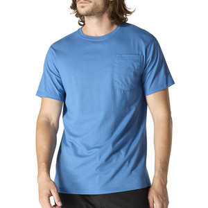 เสื้อยืดผู้ชายคุณภาพพรีเมียม ผ้าฝ้าย 100% สีพื้น ทรงมาตรฐาน แห้งเร็ว รับสั่งทำเสื้อยืดผู้ชายแบบพื้นฐาน - Product Image 1