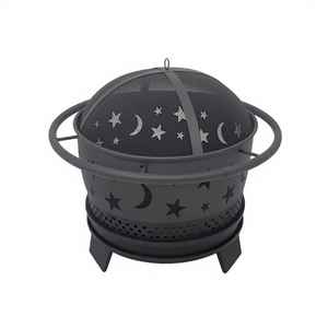 Brasero Portátil de Acero Inoxidable, Brasero Plegable para Acampar, Brasero para Barbacoa, Brasero para Leña al Aire Libre, Parrilla para Acampar - Product Image 4