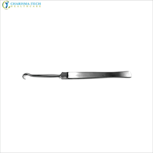 Retractor Traqueal Premium de 15 cm, Afilado y Biselado, de Una o Dos Puntas, de Acero Inoxidable, Instrumentos Quirúrgicos de Emergencia ORL, con Marcas CE e ISO - Product Image 1